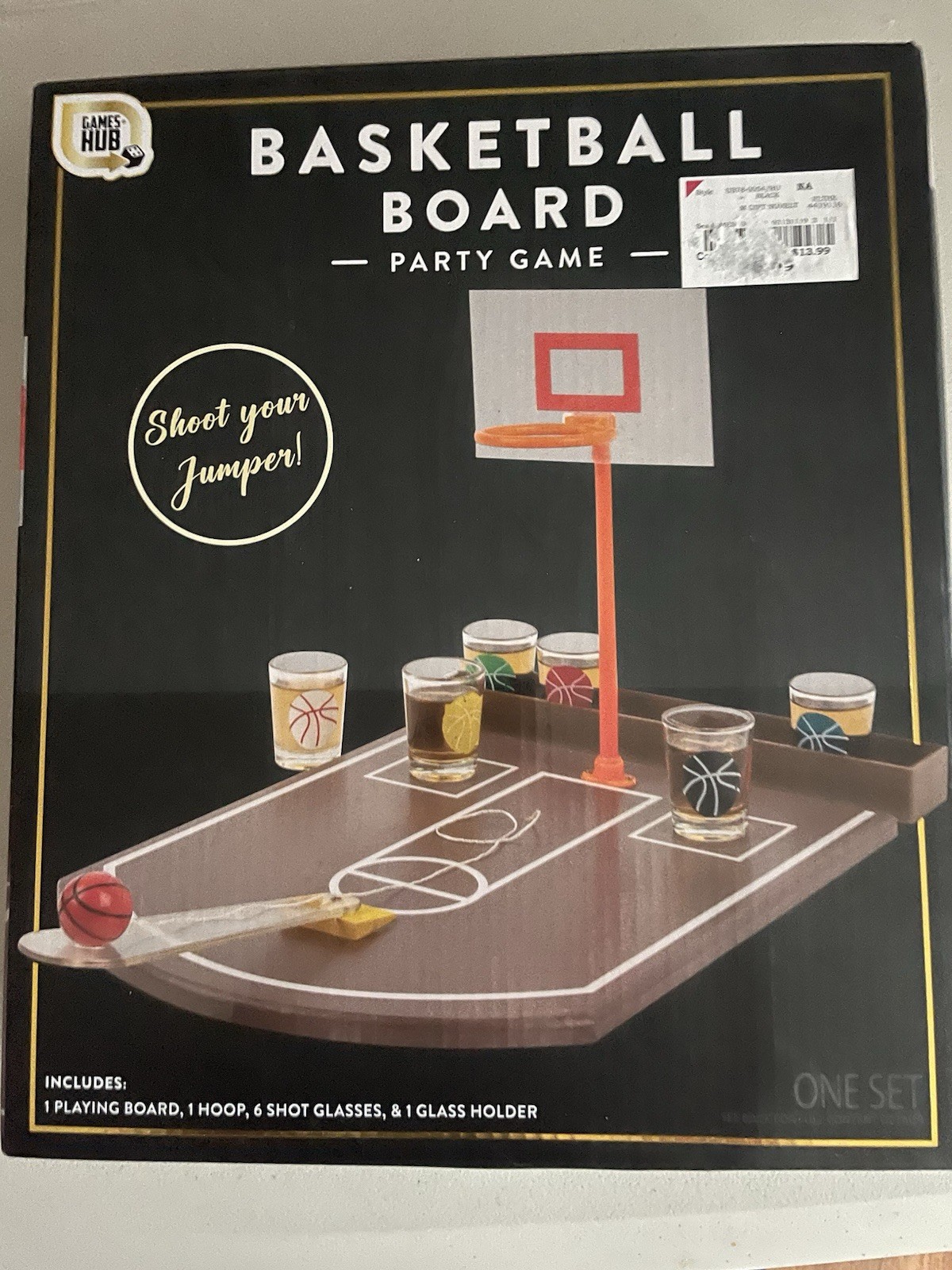 Games Hub Basketball Board Party Game Drinking Game Shots