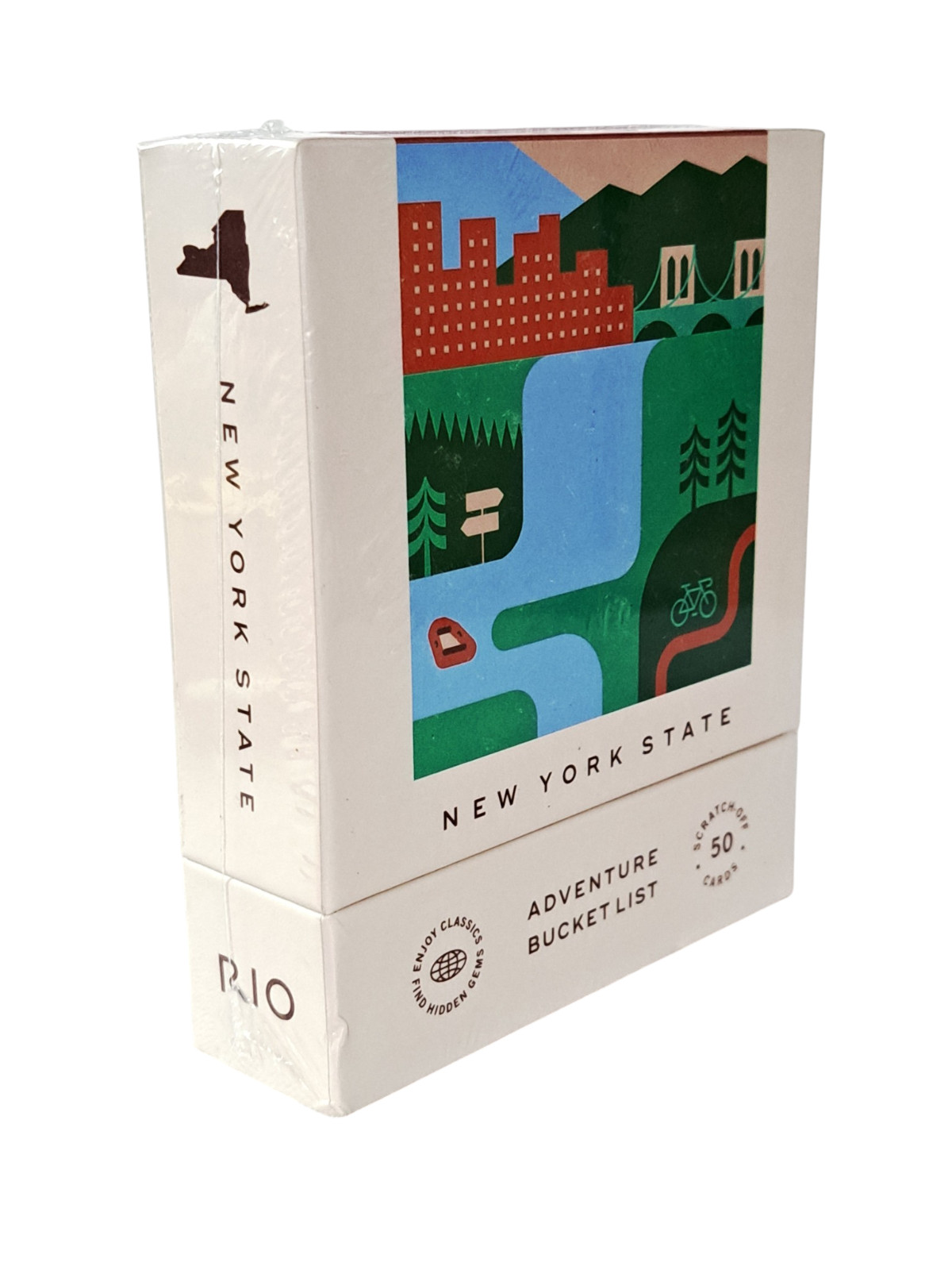 BRAND NEW — New York Adventure Bucket List 50 Scratch-Off Cards RIO