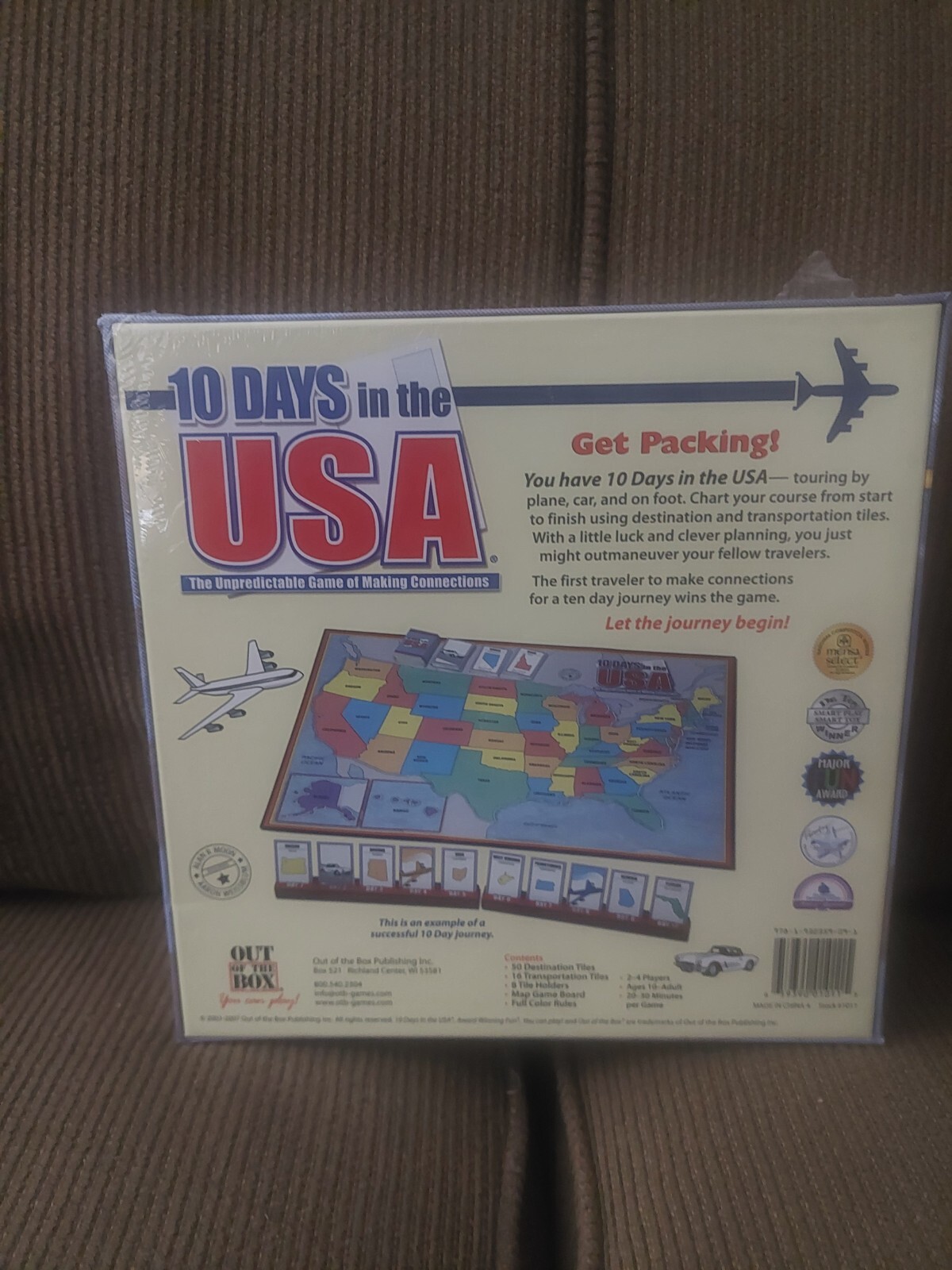 10 Days in the USA – Out of the Box – New And Sealed (Seal Has Tears)