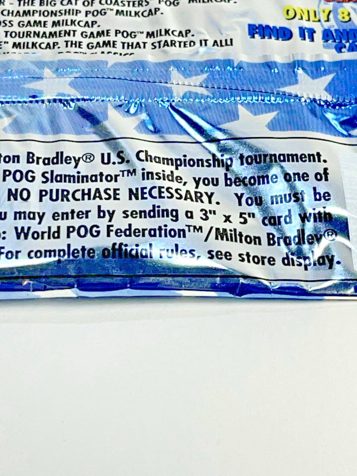 World Pog Federation 1995 US Championship Tournament Pack Lot Of 5 Pogs Rare New