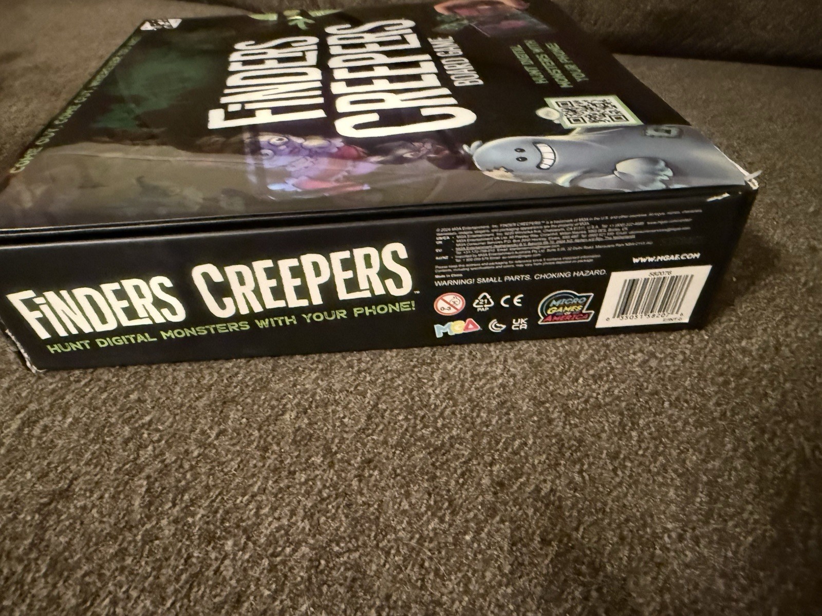New Finders Creepers Board Game 2-4 Players 8+ 30-40 Mins Damage Box See Pic.￼