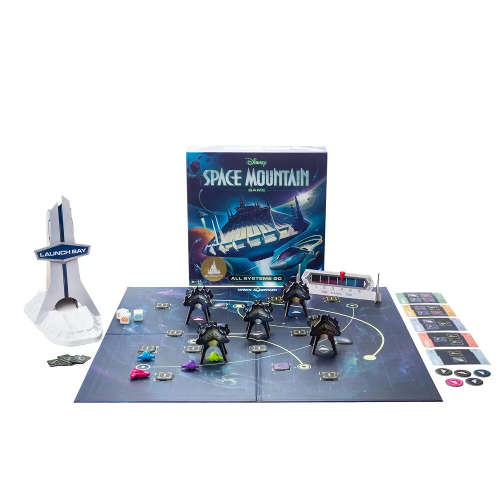 Disney Space Mountain, All Systems Go – an Exciting Racing Game Based on The Cla