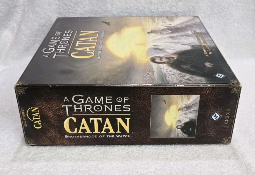 A Game of Thrones Catan: Brotherhood of the Watch Board Game Open Box Complete