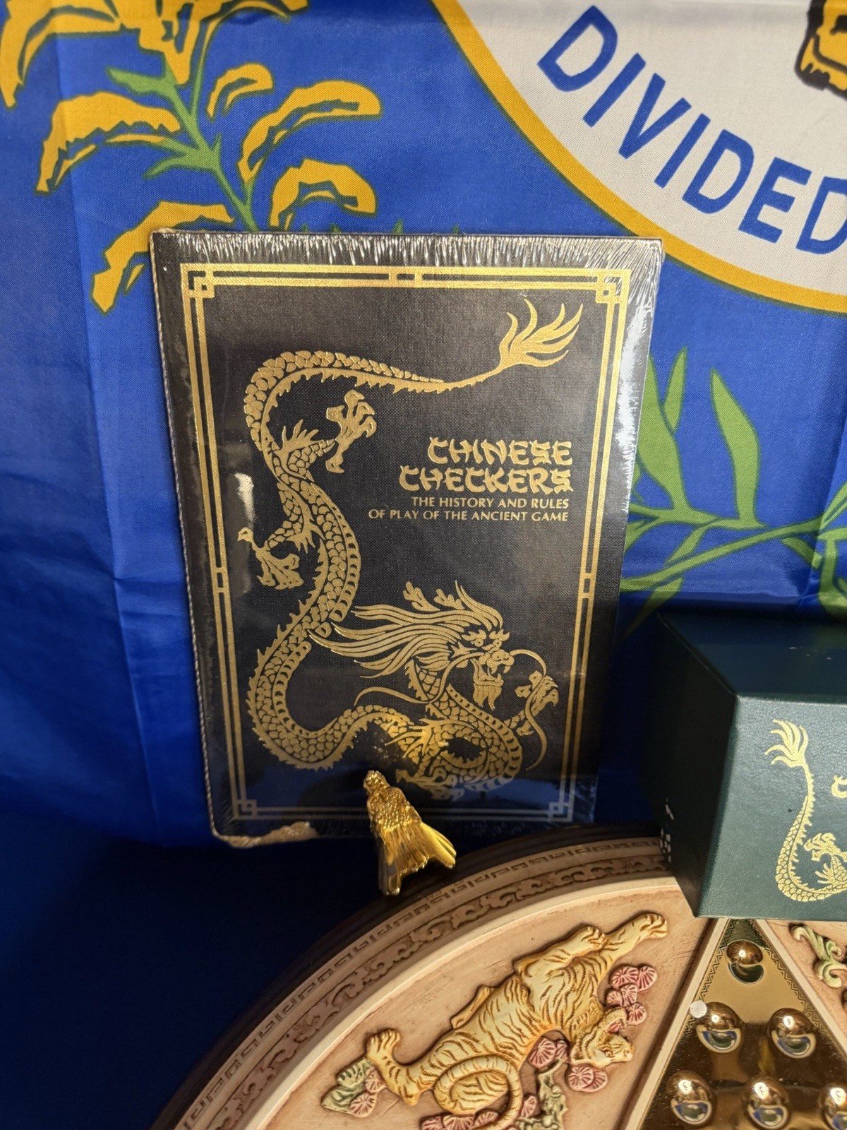 Vintage Franklin Mint Chinese Checkers Dragon Game 1990