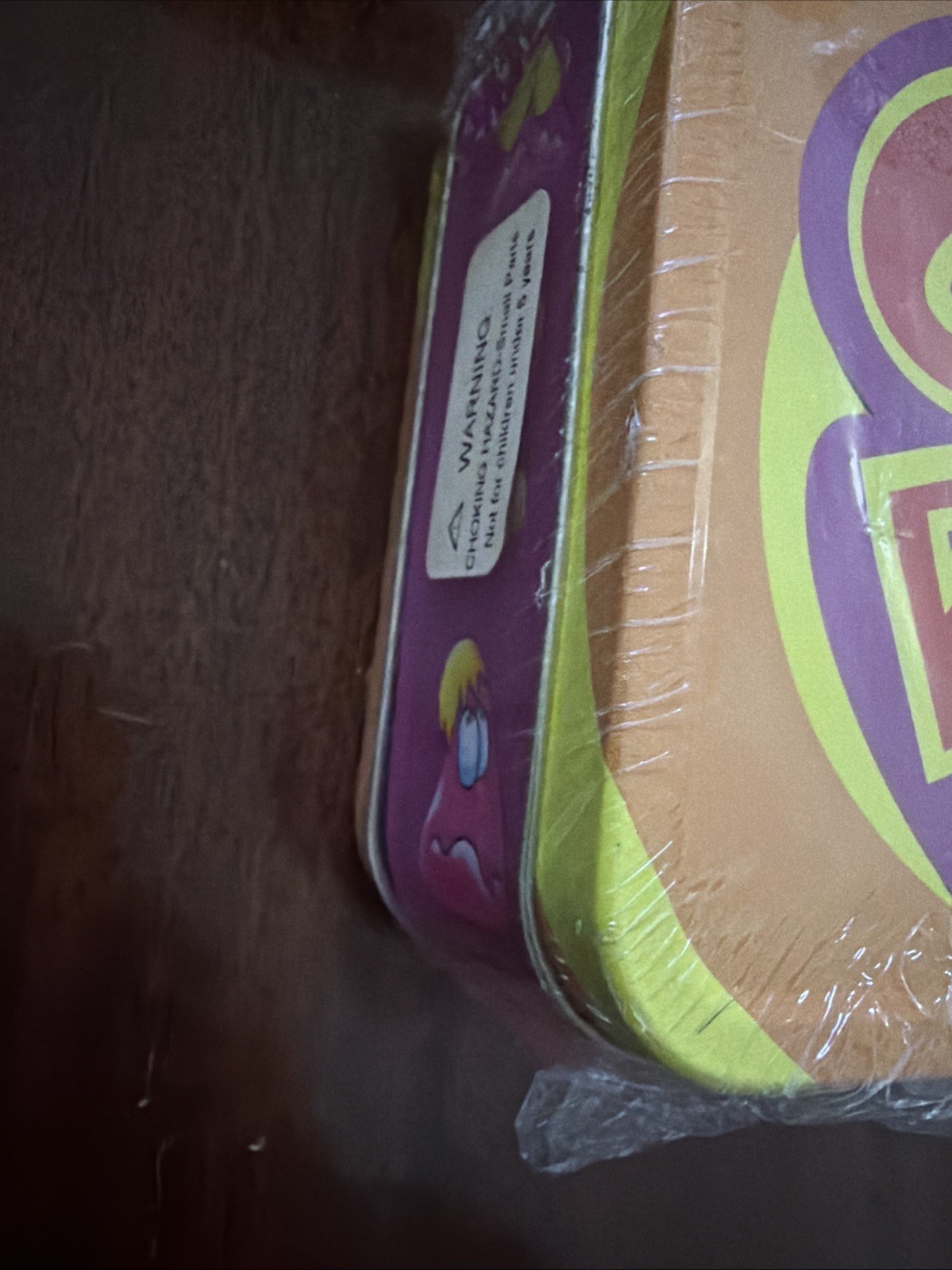 SUPER Rare Sealed Gogos Crazy Bones Zainy Brainy Lunchbox Exclusive Gold READ
