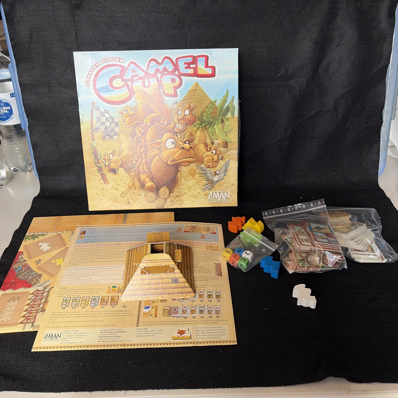 CAMEL UP Board Game – Steffen Bogen 2014 Z-Man 100% Complete