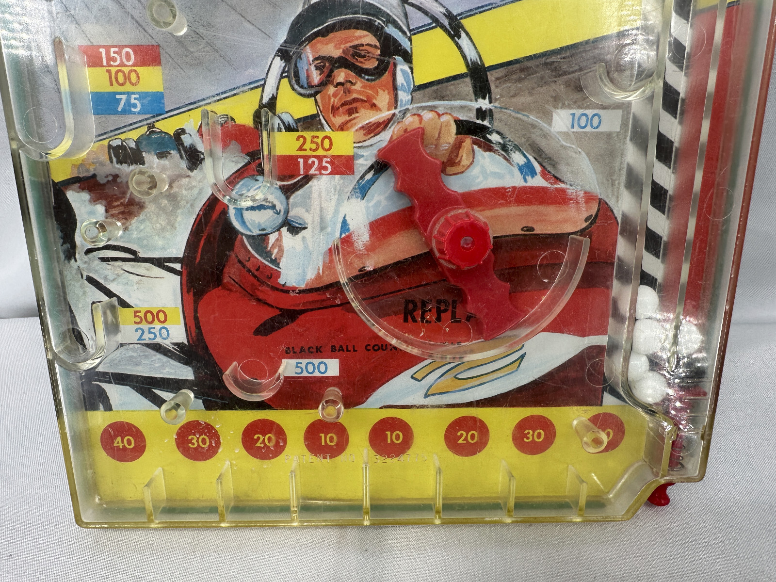 500 Mile Speedway Game Wolverine Toy 153 Pinball Game