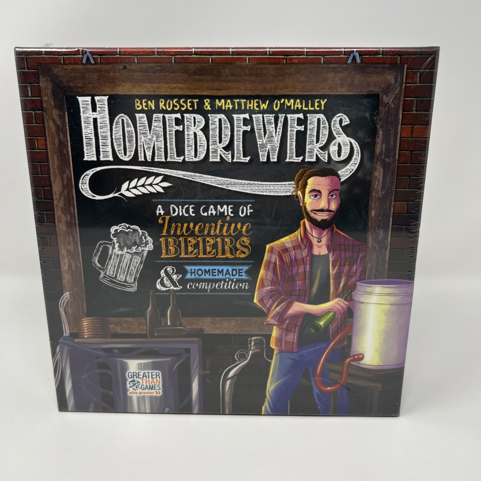 HOMEBREWERS Board Game BRAND NEW Greater Than Games DICE HATE ME STUDIO