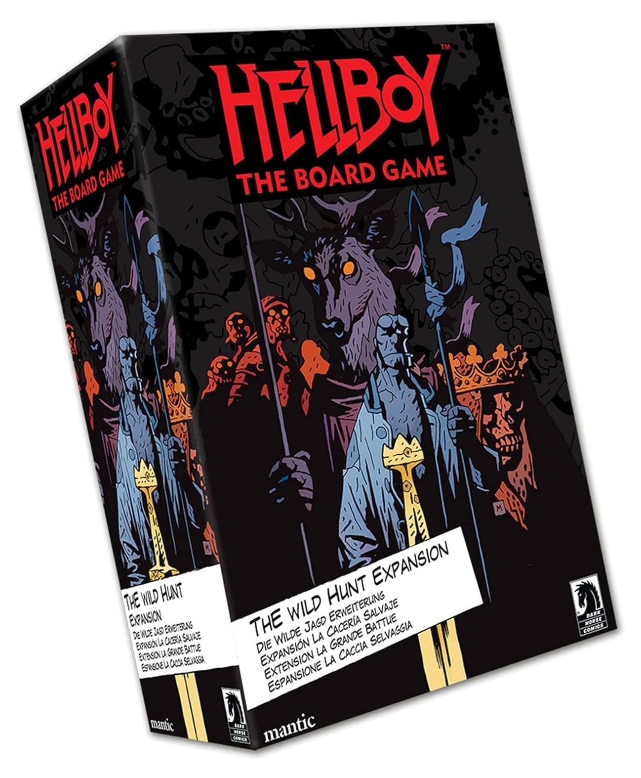 Hellboy The Board Game The Wild Hunt Expansion | Horror Game | Mystery Game |