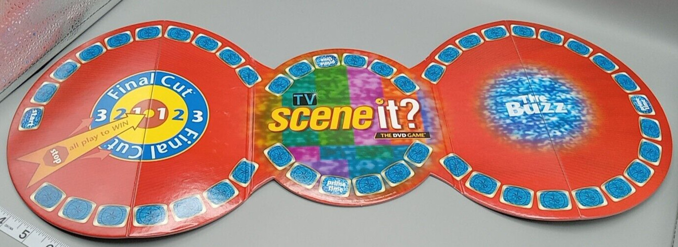 2006 Scene It? TV Trivia DVD Game by Screenlife – Complete in Collector Tin Box