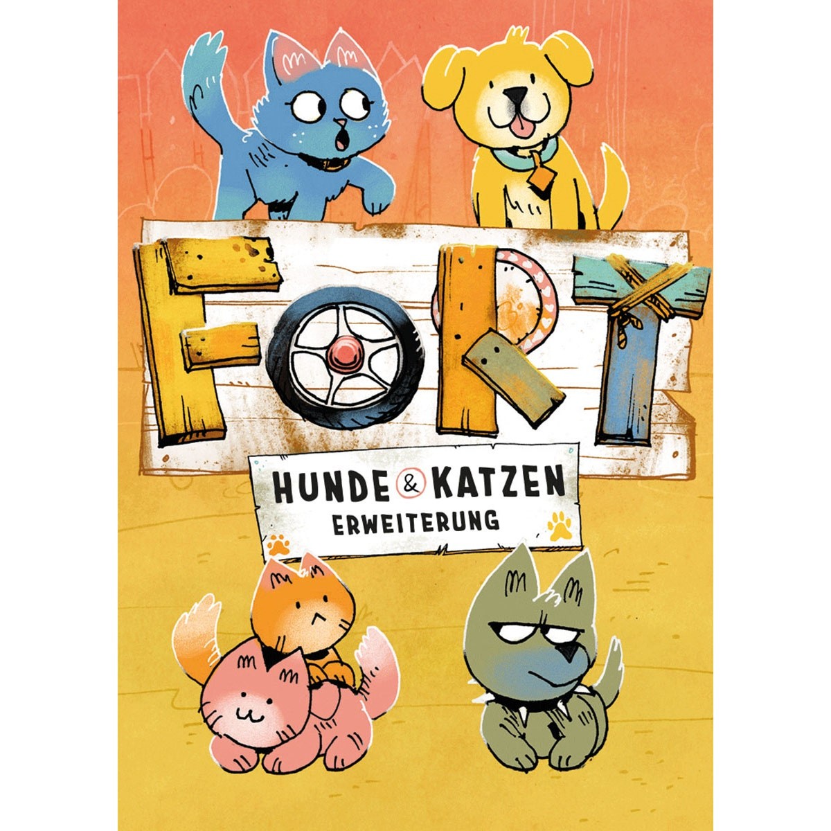 Fort: Cats & Dogs – German Edition (2023) [Expansion]