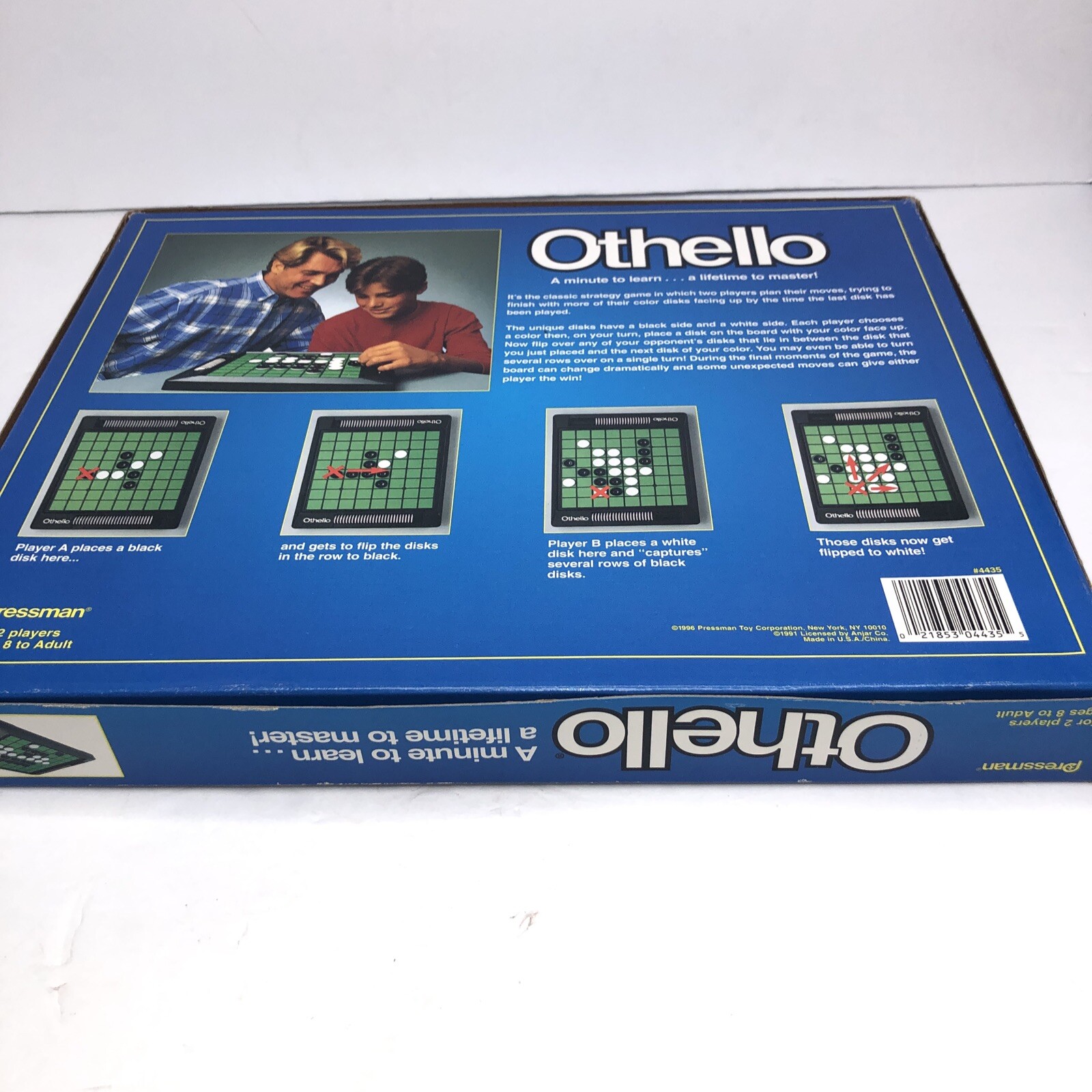 Othello Board Game – A Minute to Learn…a Lifetime to Master! by Pressman Games
