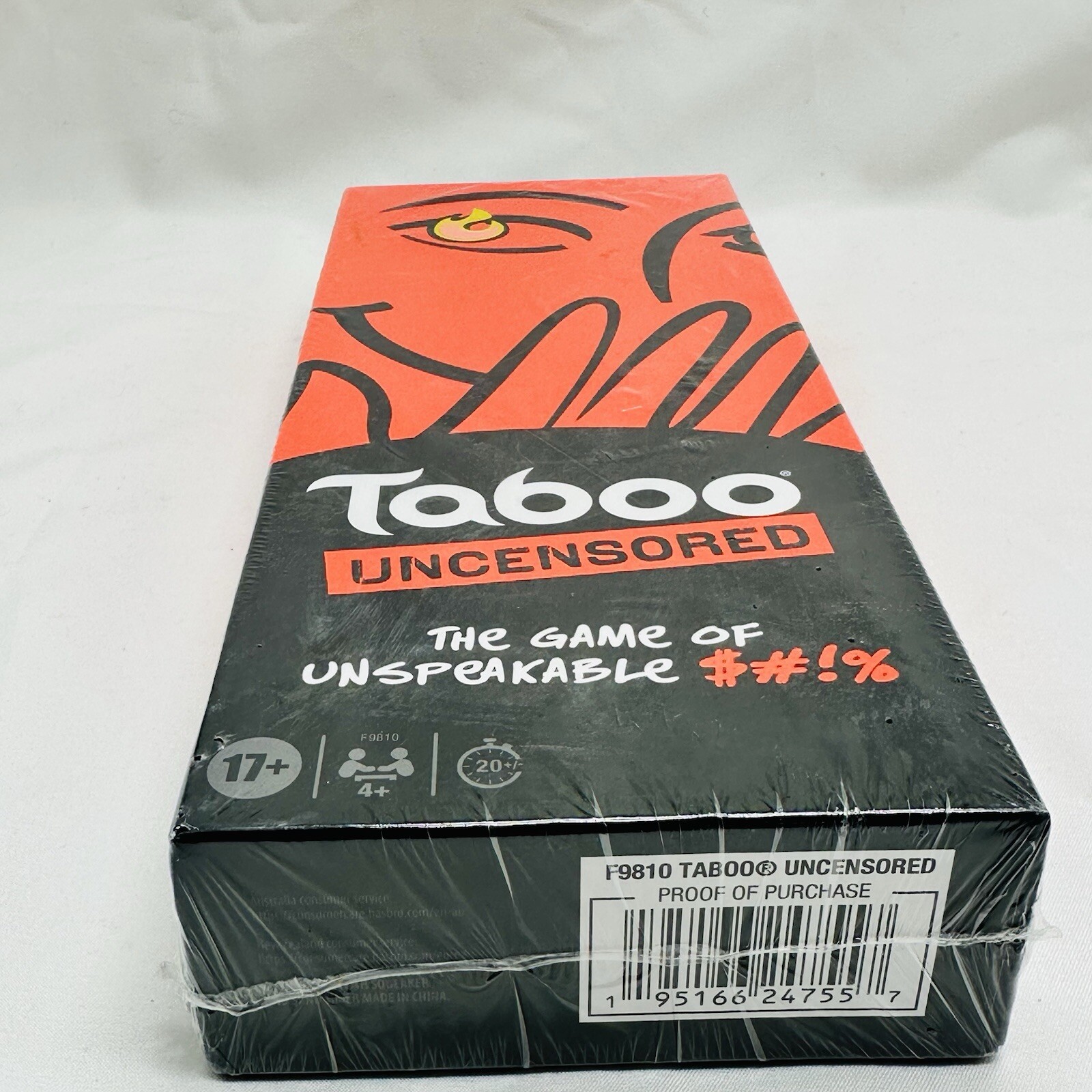 Hasbro Gaming Taboo Uncensored Board Game for Adults Only Ages 17+ 4+ Player