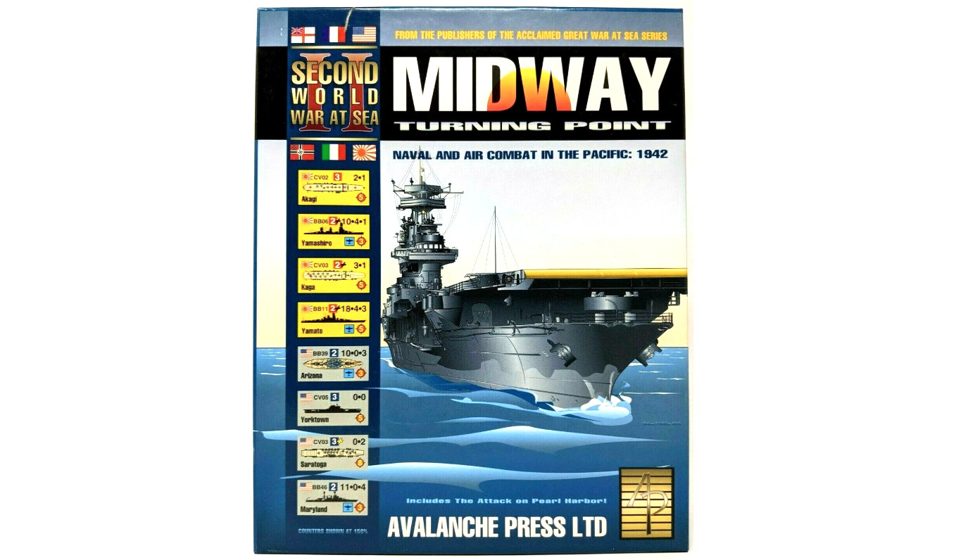 Avalanche Press BUNDLE Second World War At Sea: Eastern Fleet/Midway PLEASE READ