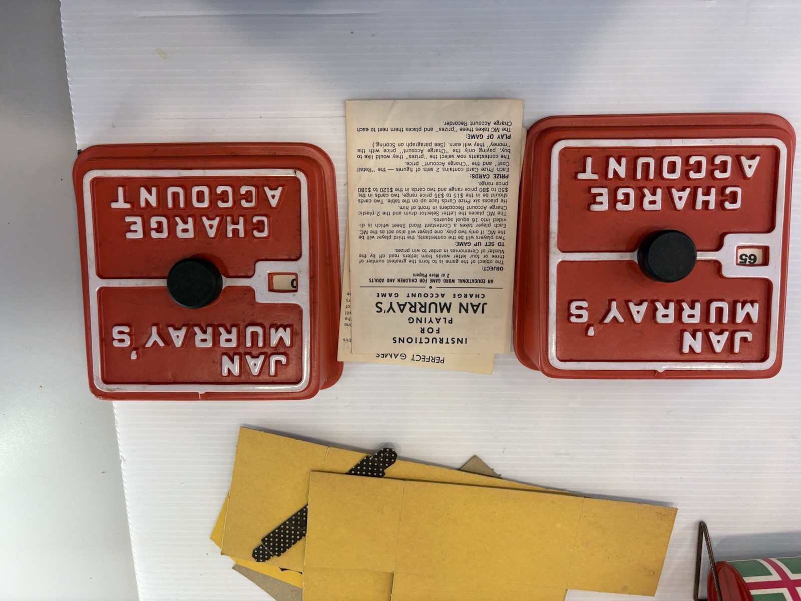 Vintage 60s Lowell Toy Jan Murray’s TV Word Game Board Game Complete
