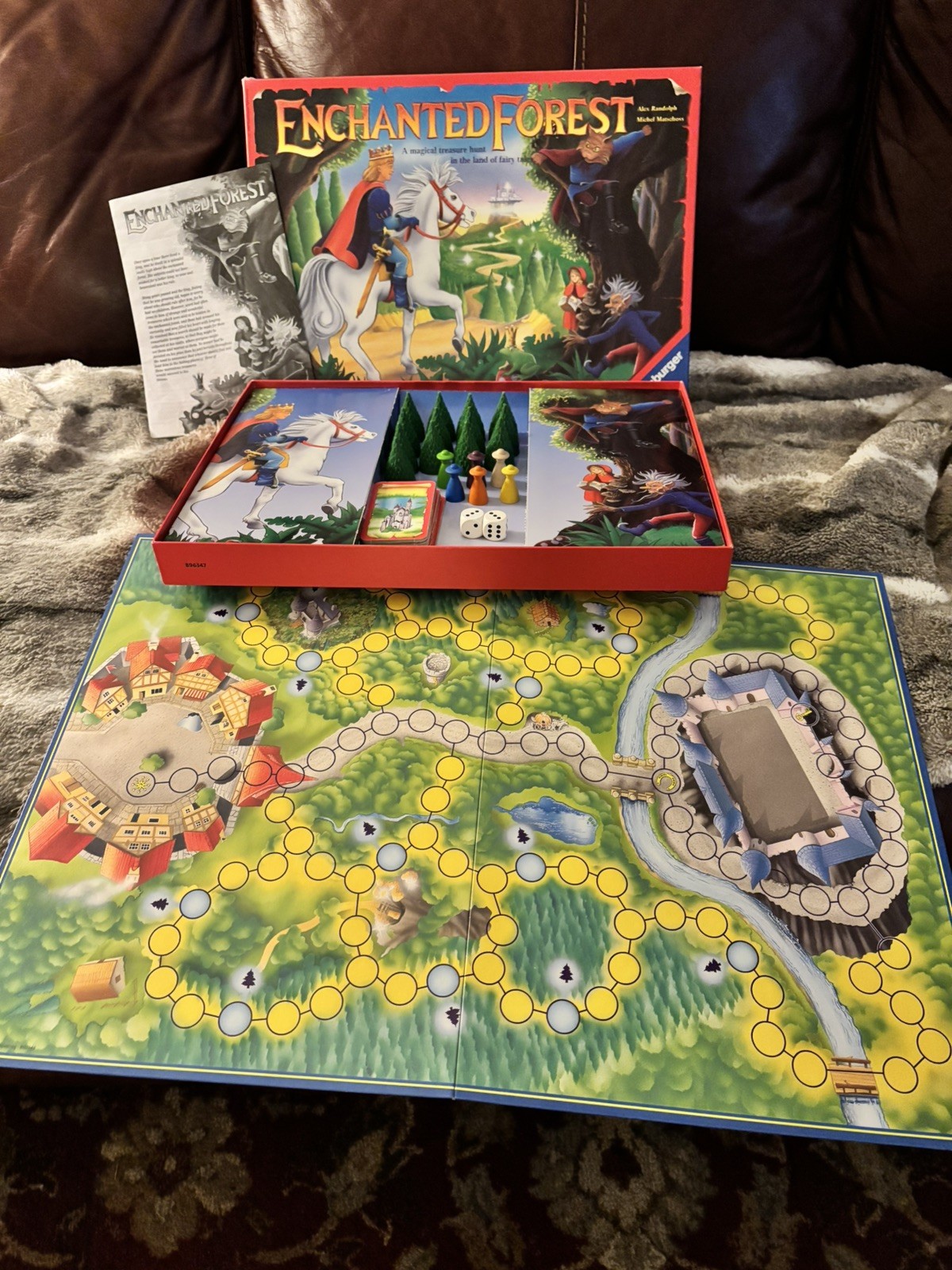 Enchanted Forest Board Game Ravensburger 1994 Used Complete