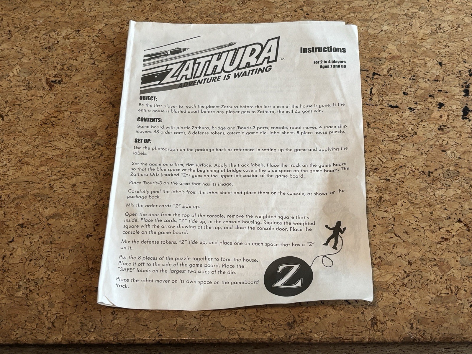 2005 Zathura Game by Pressman NEAR Complete w/ OG Inserts – Free Shipping
