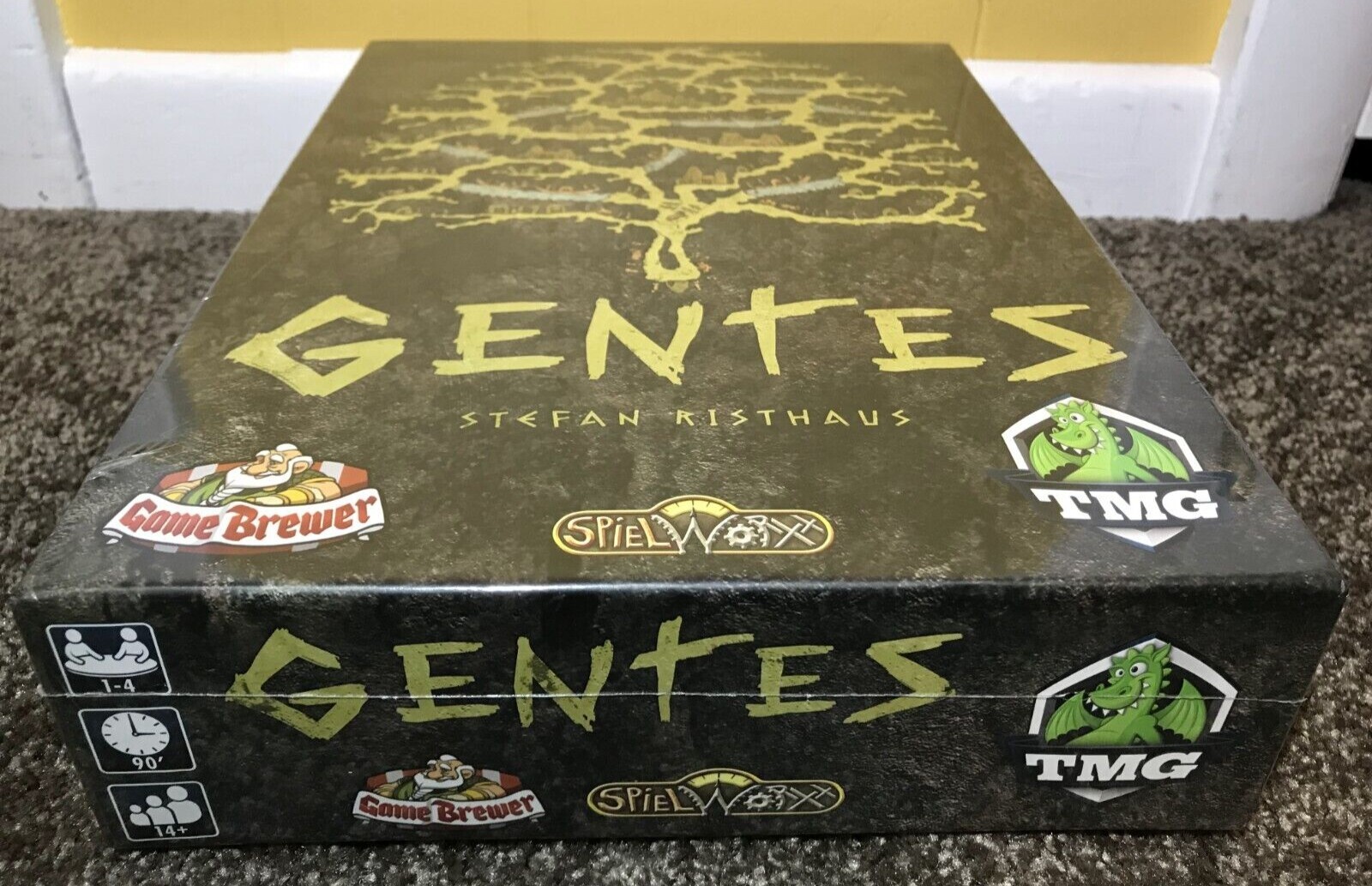 Gentes Board Game, TMG Spielworxx Stefan Risthaus, English Edition