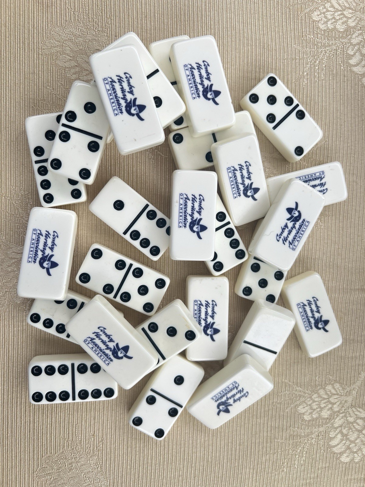 Professional Extra Thick Dominoes by Puremco Cowboy Heritage Association