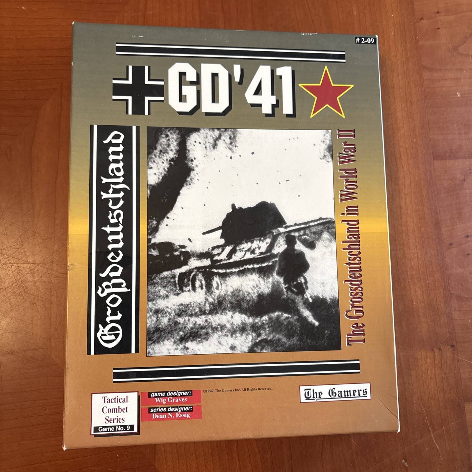 GD ’41 -INCOMPLETE- The Gamers, Multi-Man Publishing – Check Photos INCOMPLETE