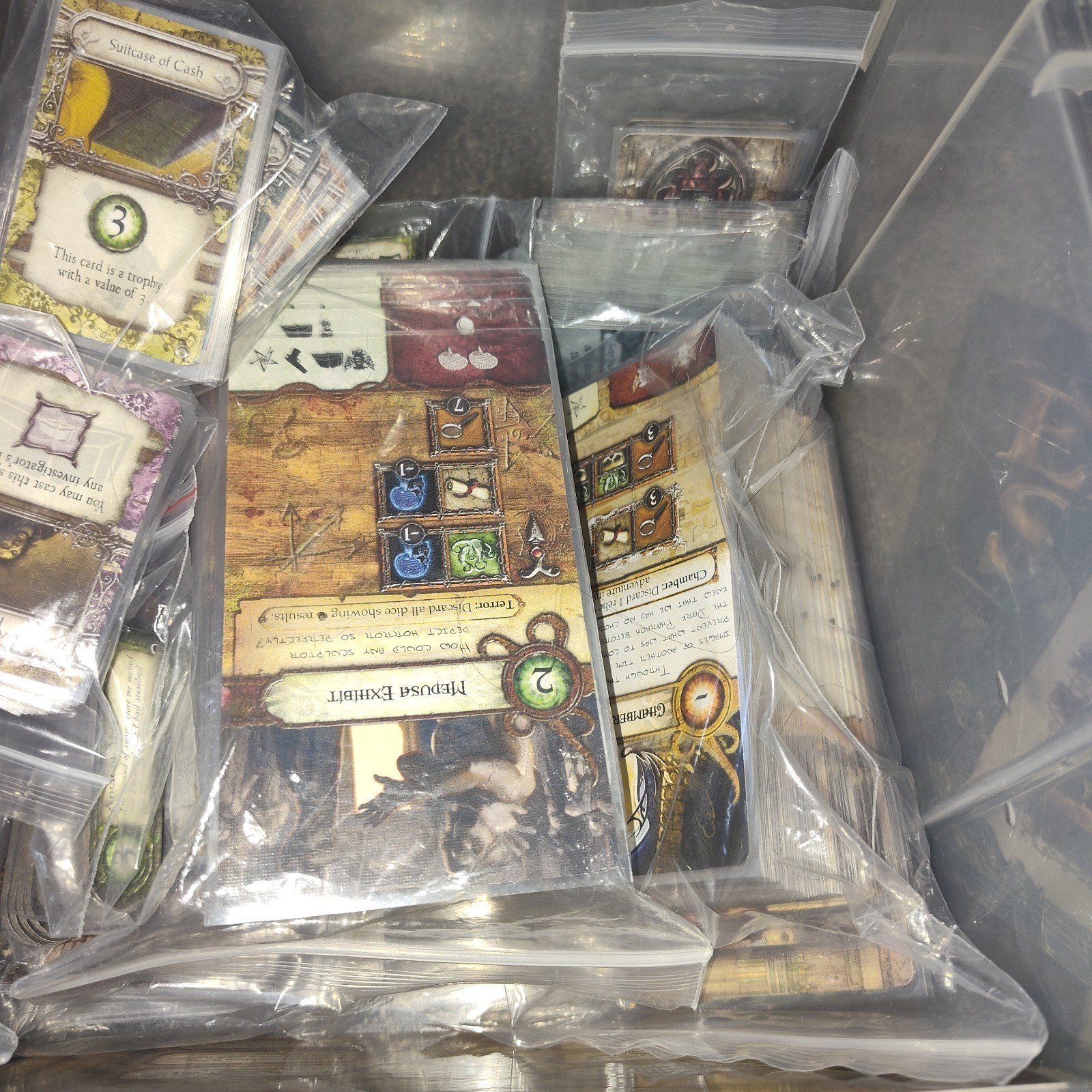 Fantasy Flight Games Elder Sign Board Game w/ 5 Expansions See Description