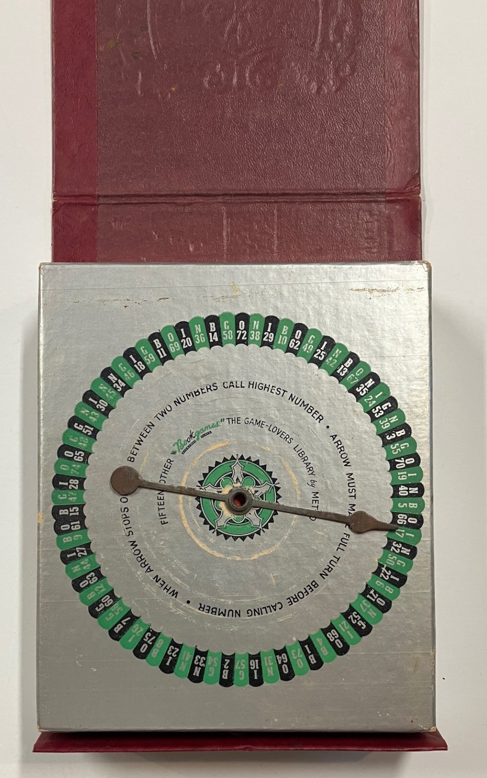 Vintage Pocket Bingo Game, 1940s