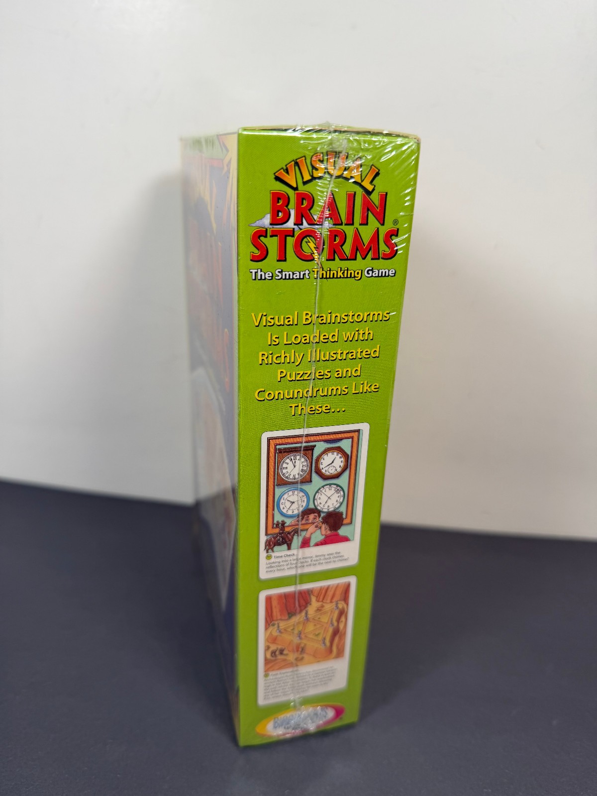 Binary Arts Visual Brain Storms Smart The Thinking Game Brain Teaser 1995