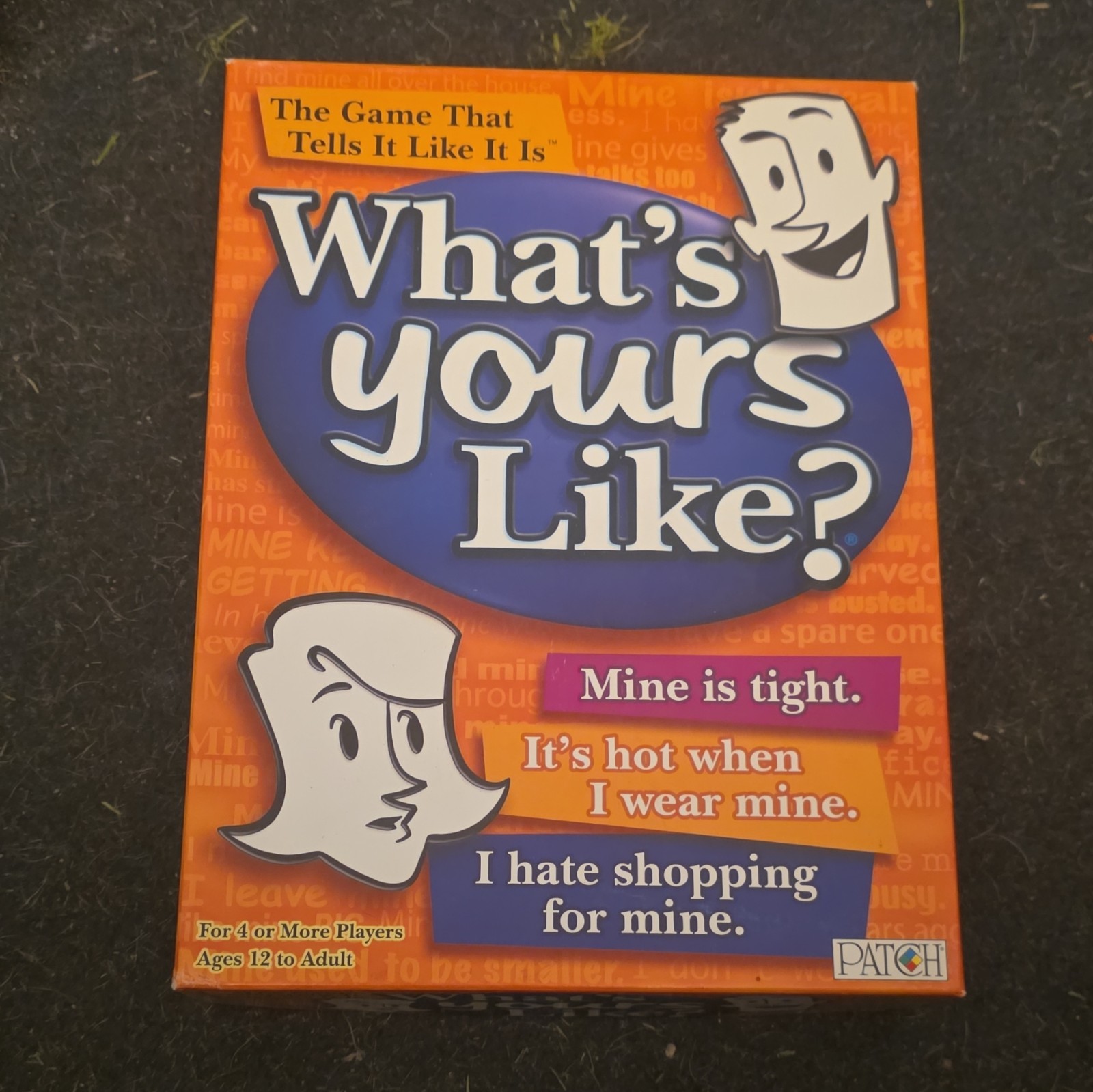 PATCH What’s Yours Like? Word Party Card Game Complete 4+ Players 12+