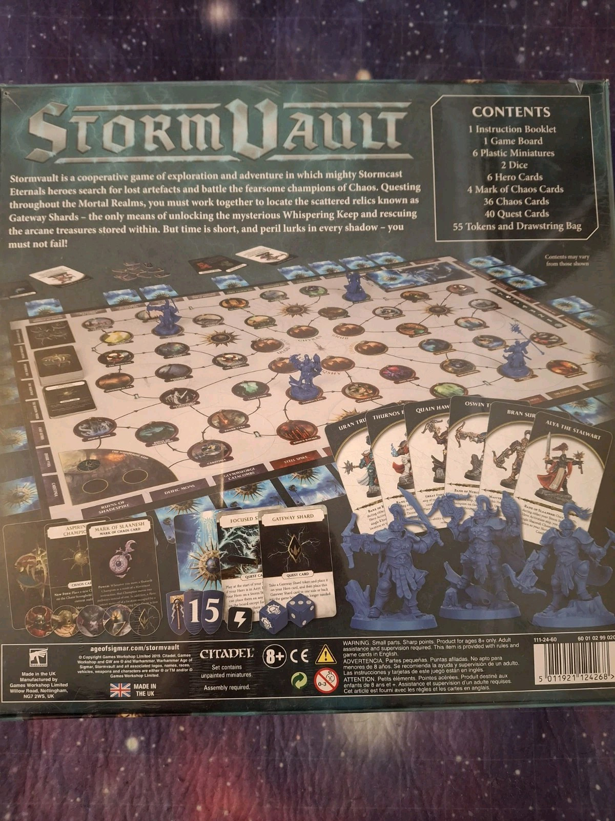 Storm Vault NEW The Cooperative Fantasy Adventure Board Game by Warhammer