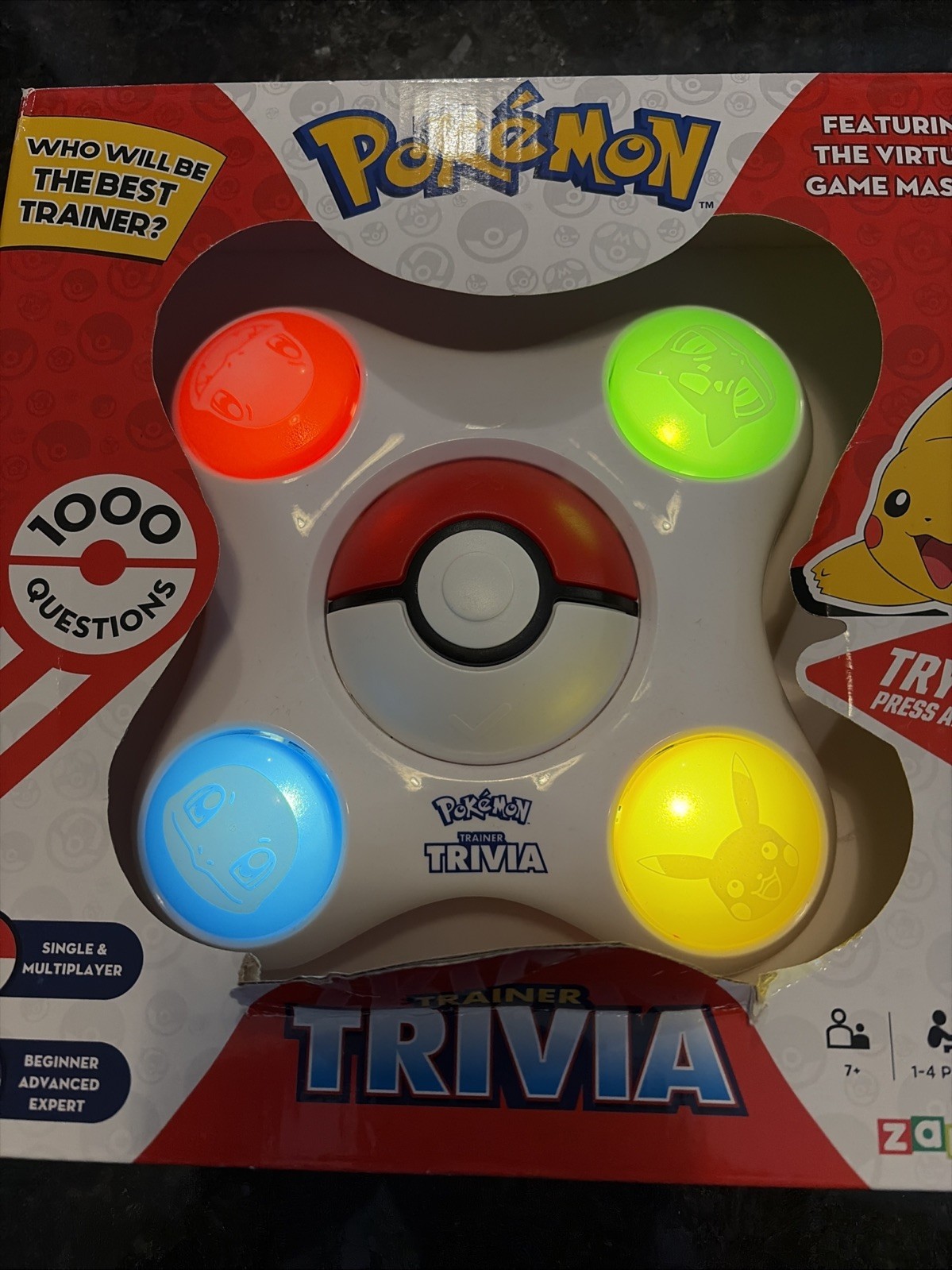 Pokémon Trainer Trivia Game BrandNew (Box Damaged)