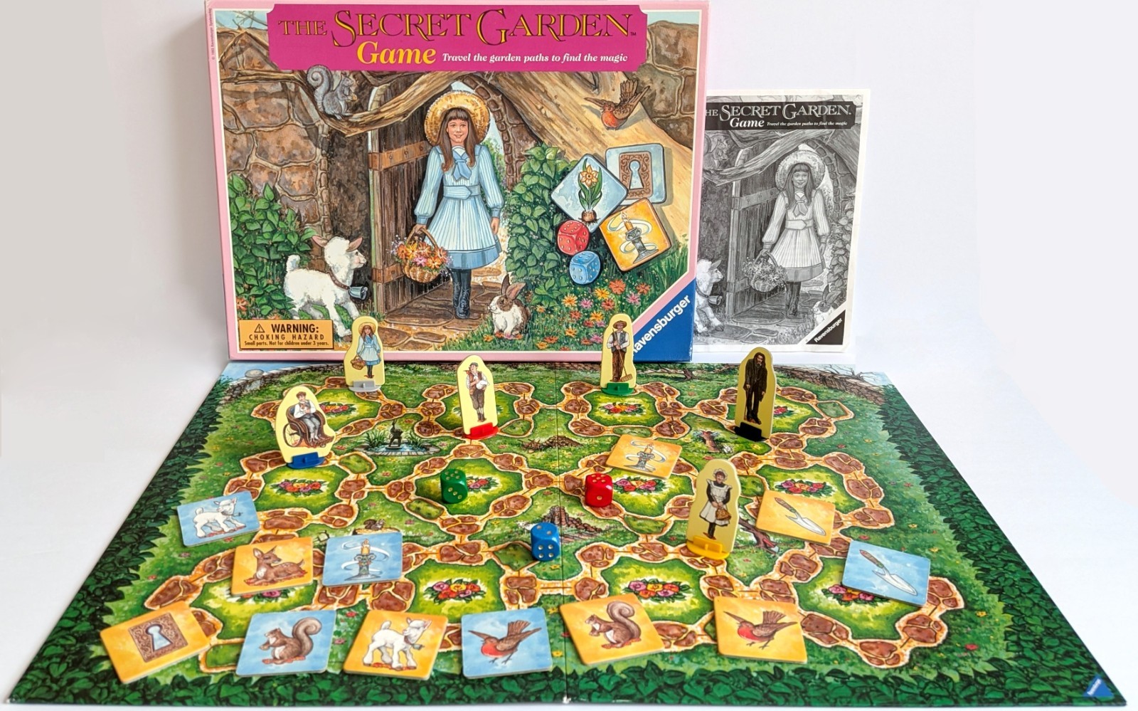 The Secret Garden Game by Ravensburger 2-6 Players Children Ages 5-12 Complete