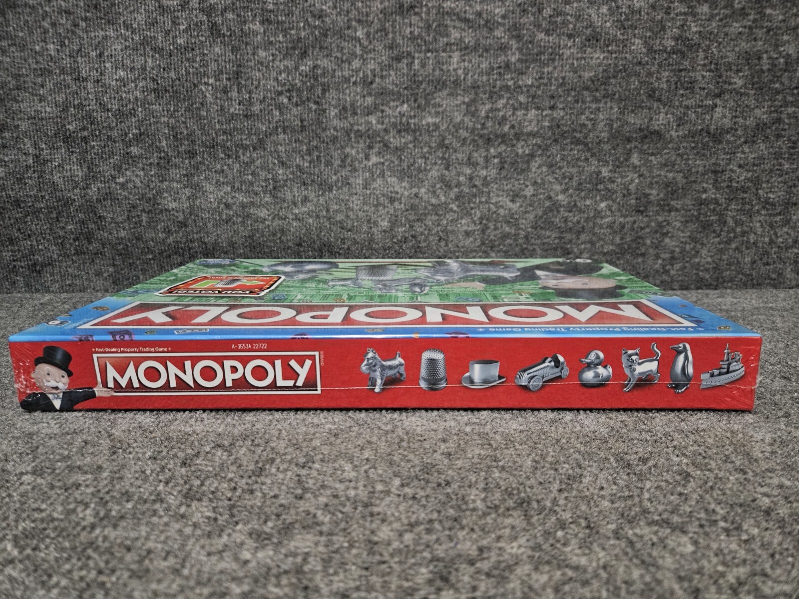 Hasbro Monopoly You Voted The Thimble Is Back Edition