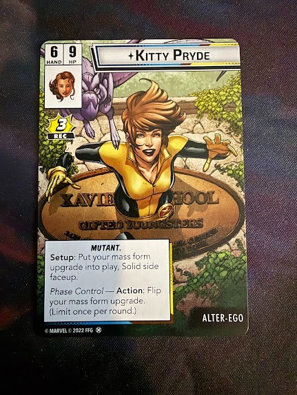[Marvel Champions LCG] Shadowcat(Alternate Art) – Mutant Genesis Promo Card – NM