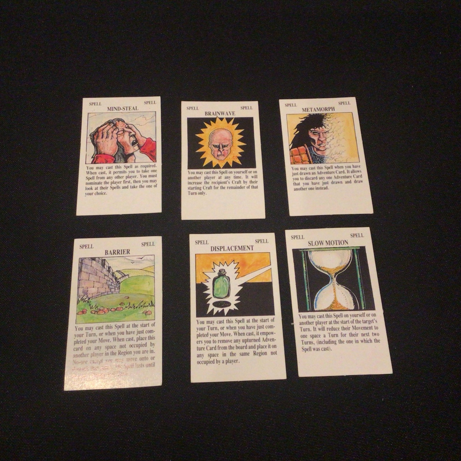 Talisman 2nd Edition Game THE EXPANSION 100% Complete & EXC (NO POSTER)