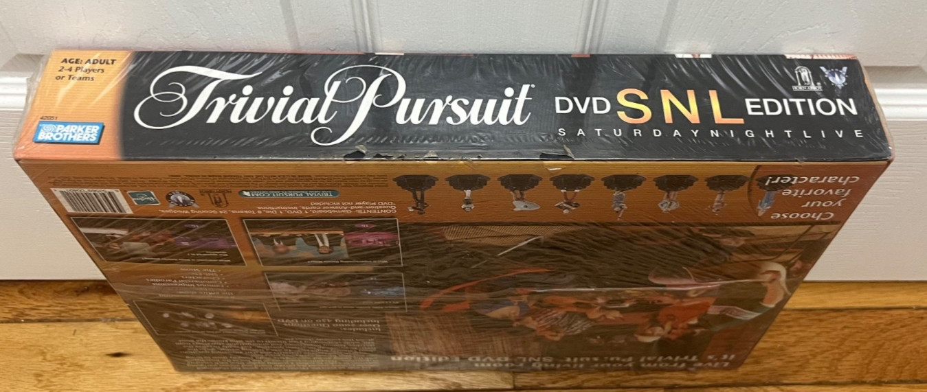 NEW-2004 Trivial Pursuit SNL DVD Edition Saturday Night Live Trivia Board Game!