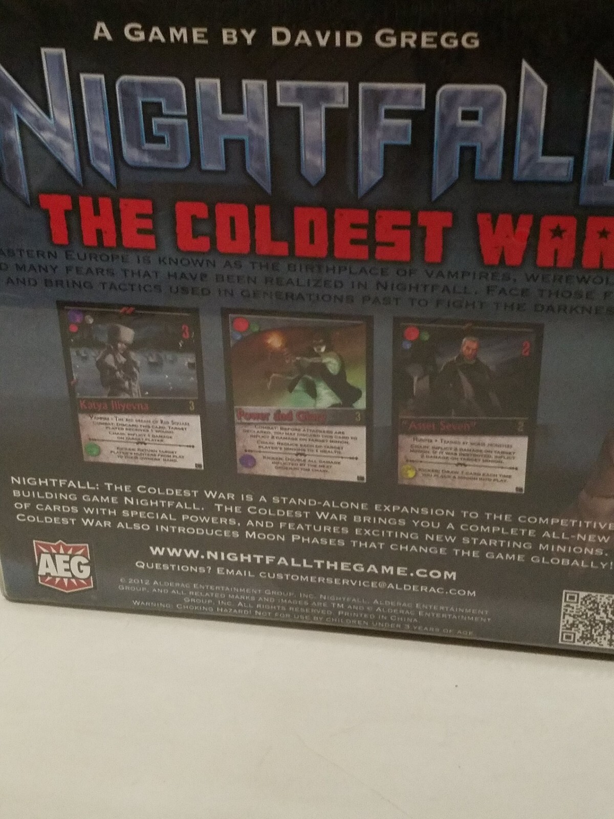 Nightfall The Coldest War Deck-Building Game – Sealed – AEG5304
