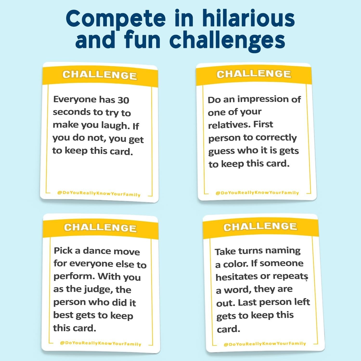 A Fun Family Game Filled with Conversation Starters and Challenges – Great fo…