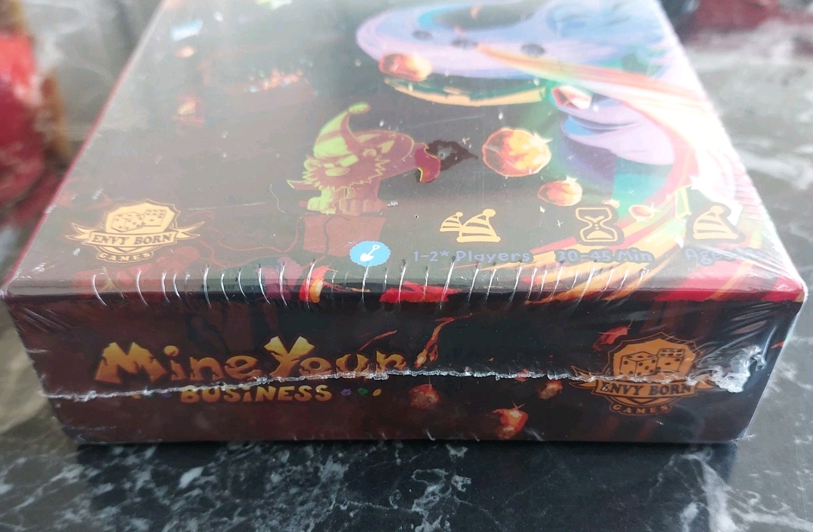 Mine Your Business Envy Born Games Card Puzzle Strategy Gnomes Goblin New Sealed