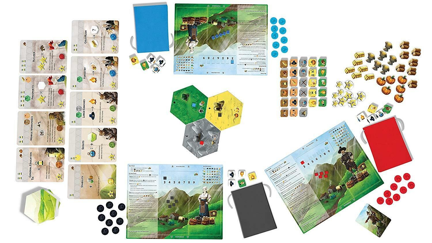 Dice Settlers Board Game