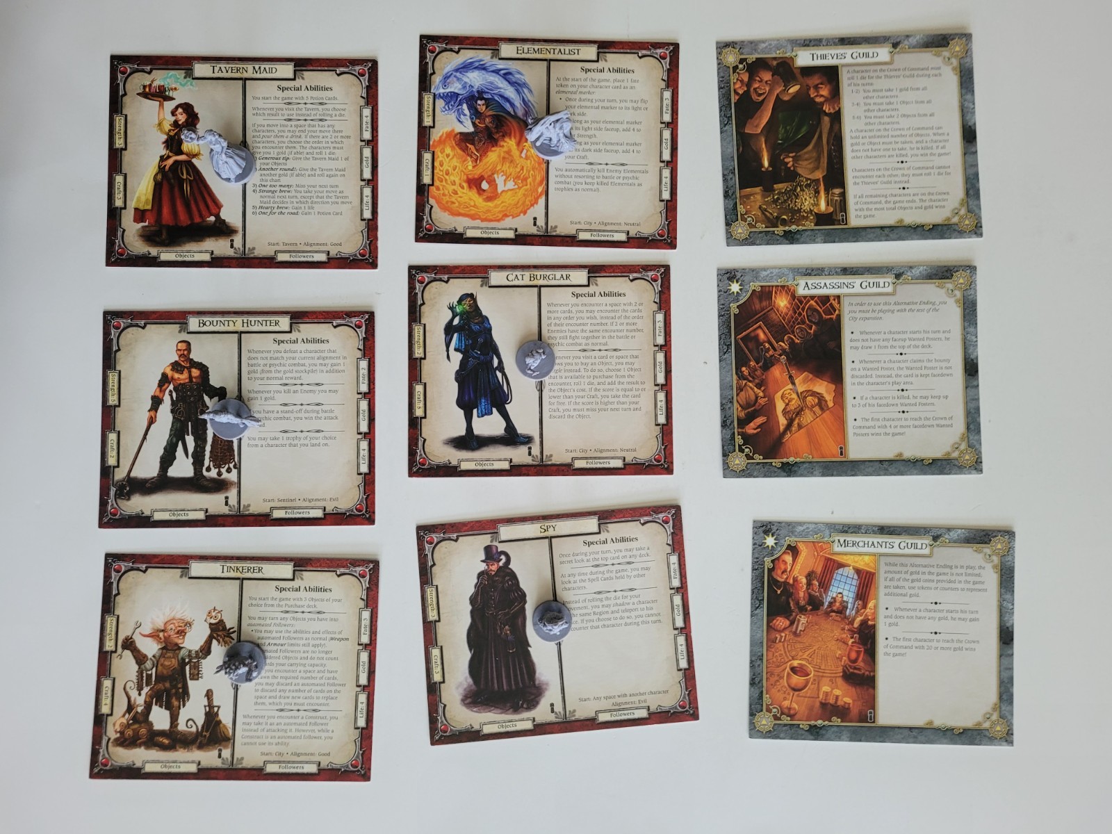 Talisman The City Expansion Revised 4th Edition FFG Fantasy Flight Board Game