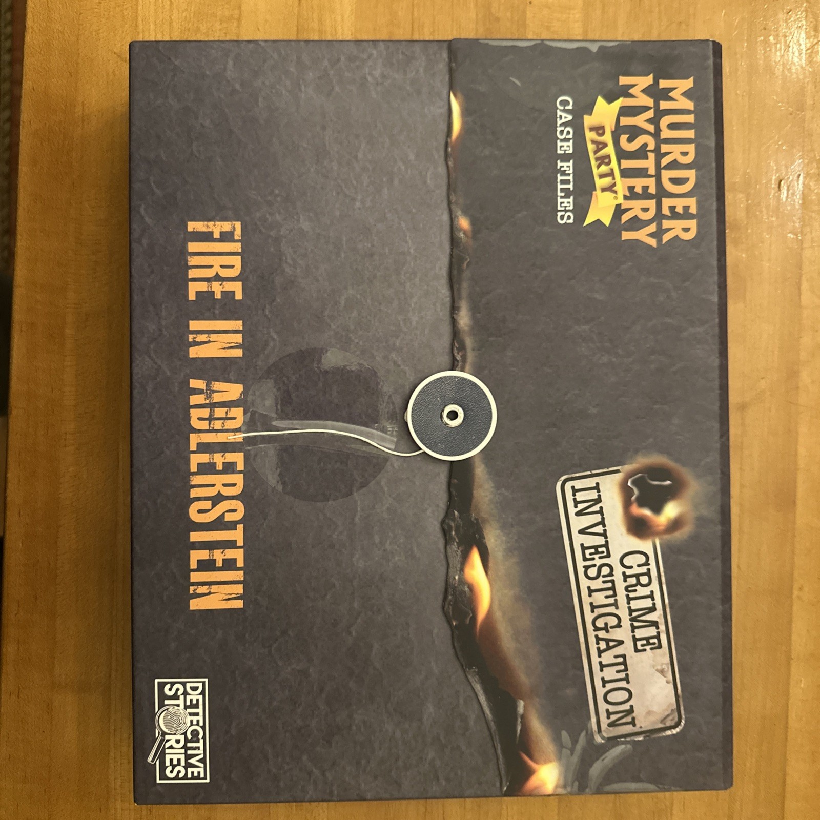 Murder Mystery Party Case Files Fire In Adlerstein The Game NEW IN BOX SEALED