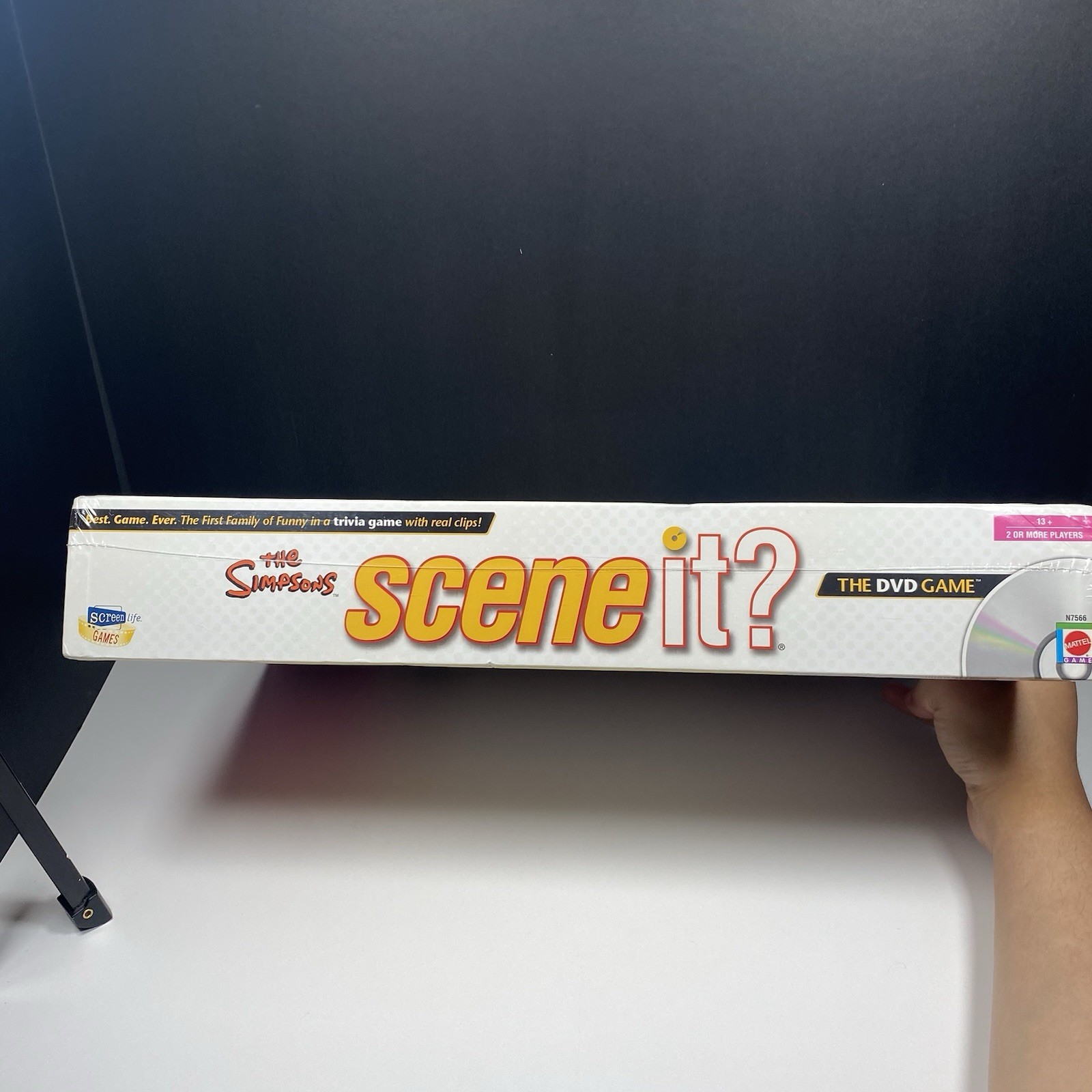 New Simpsons Scene It DVD Trivia Board Game Mattel NIB Sealed