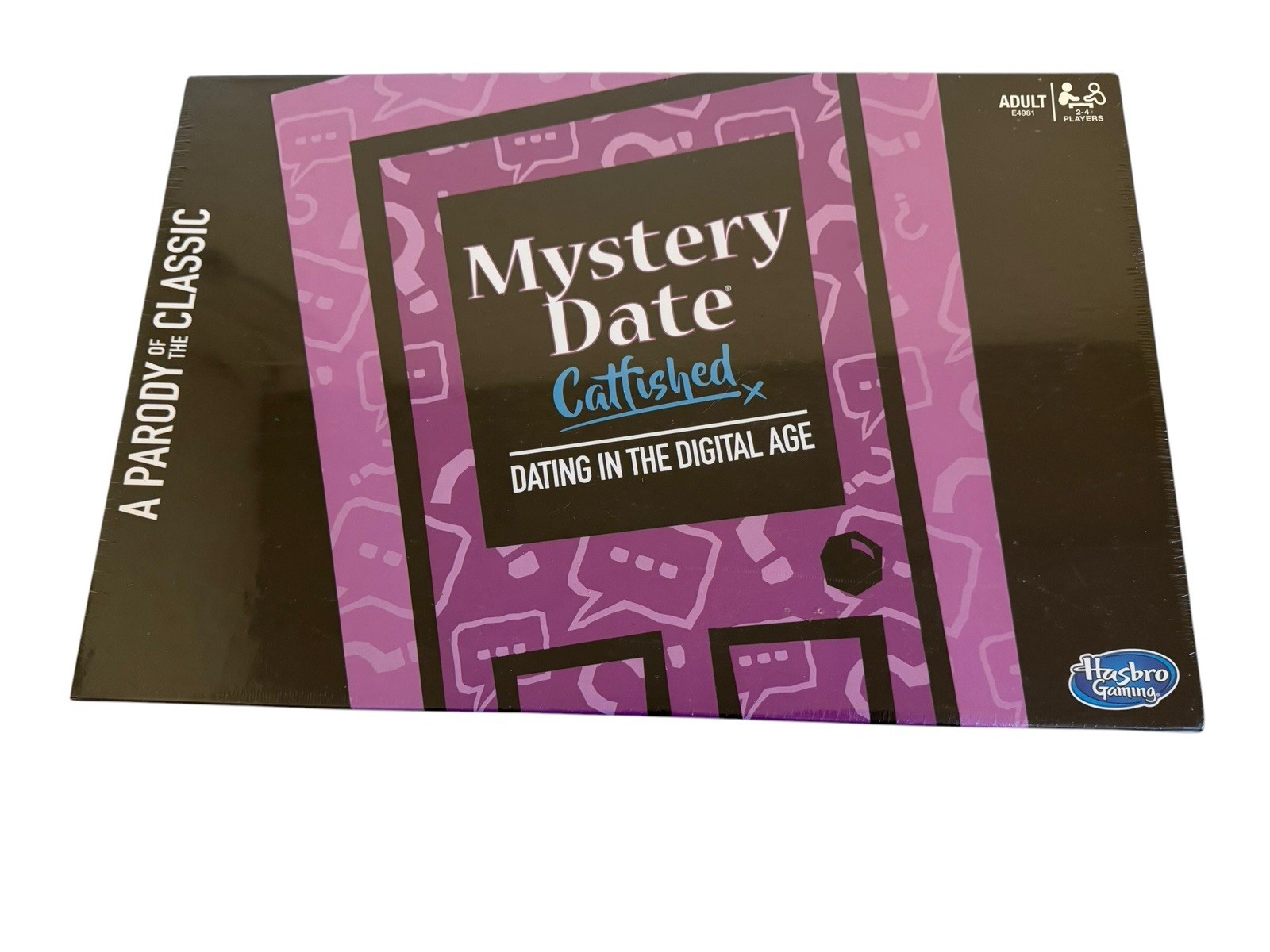 New Hasbro Mystery Date Catfished Board Game for Adults Parody 2-4 Players