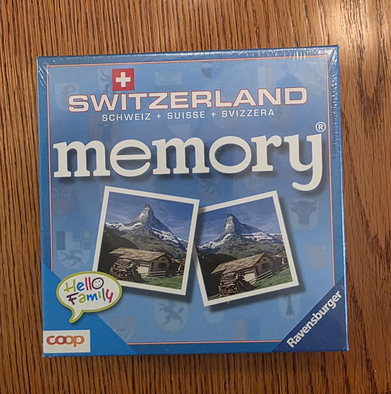 Ravensburger Memory Game Switzerland 48 Cards Age 4+ SEALED