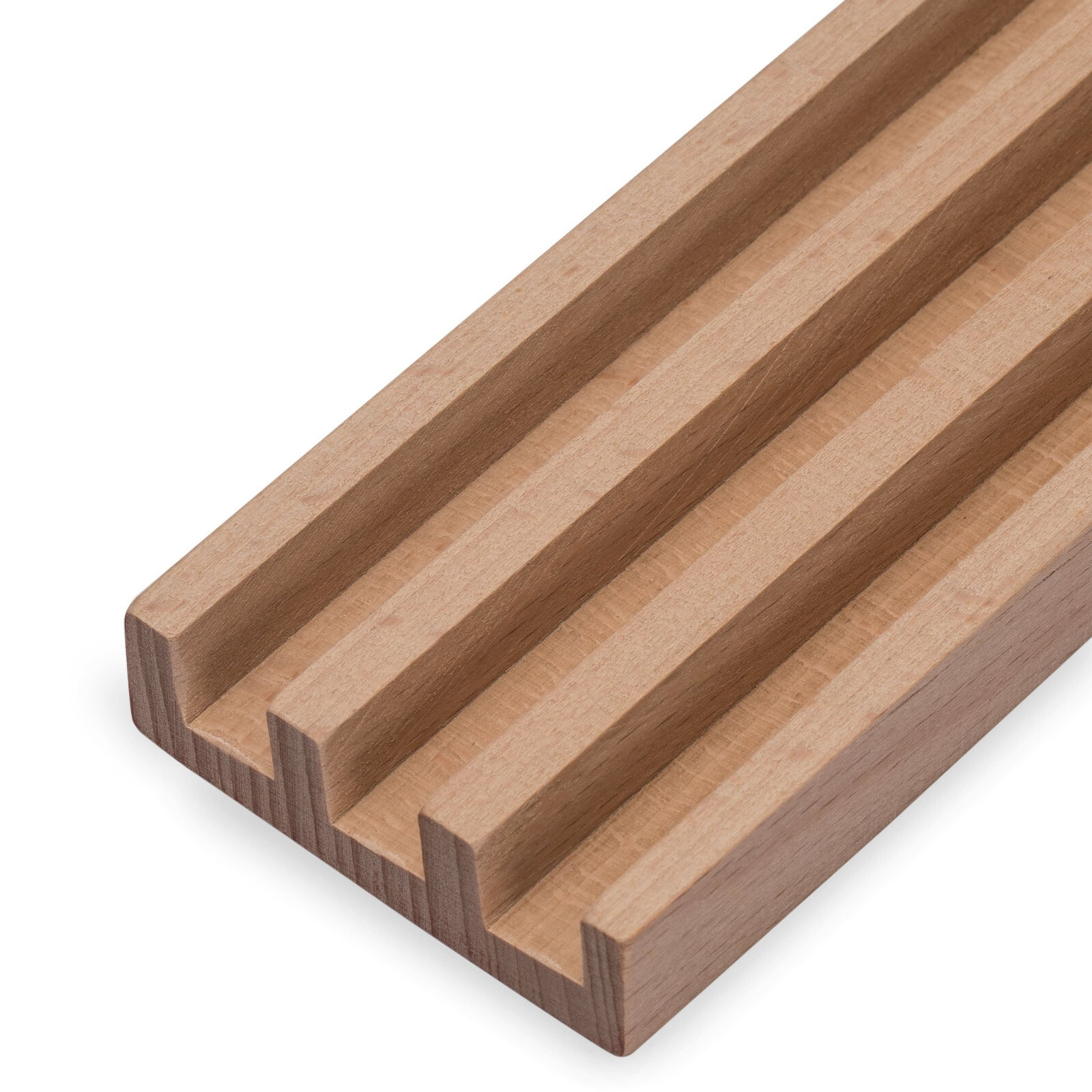Yellow Mountain Imports Premium Beechwood Domino Racks/Trays – Set of 4