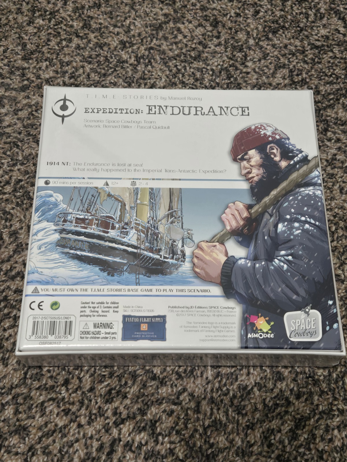 Expedition Endurance Scenario Expansion Time Stories Board Game 🎲 New!