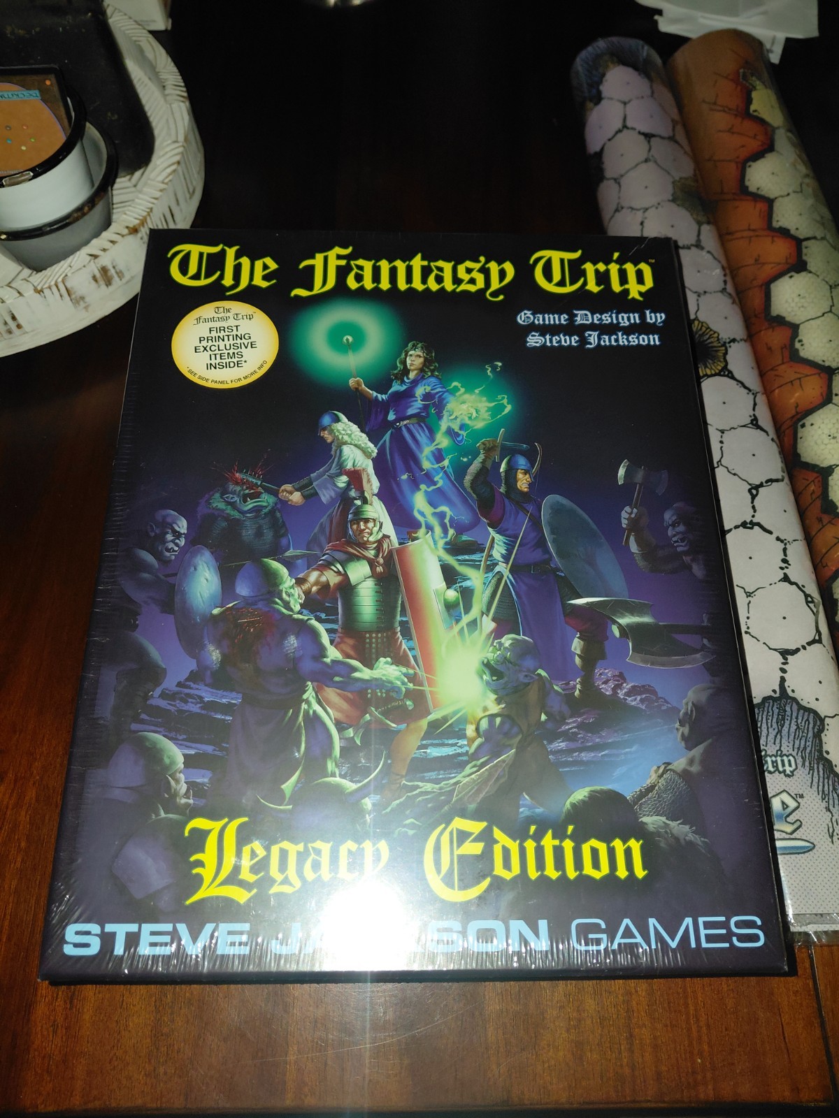 2019– 1st Edition Steve Jackson – The Fantasy Trip Kickstarter Ed. NEW in shrink