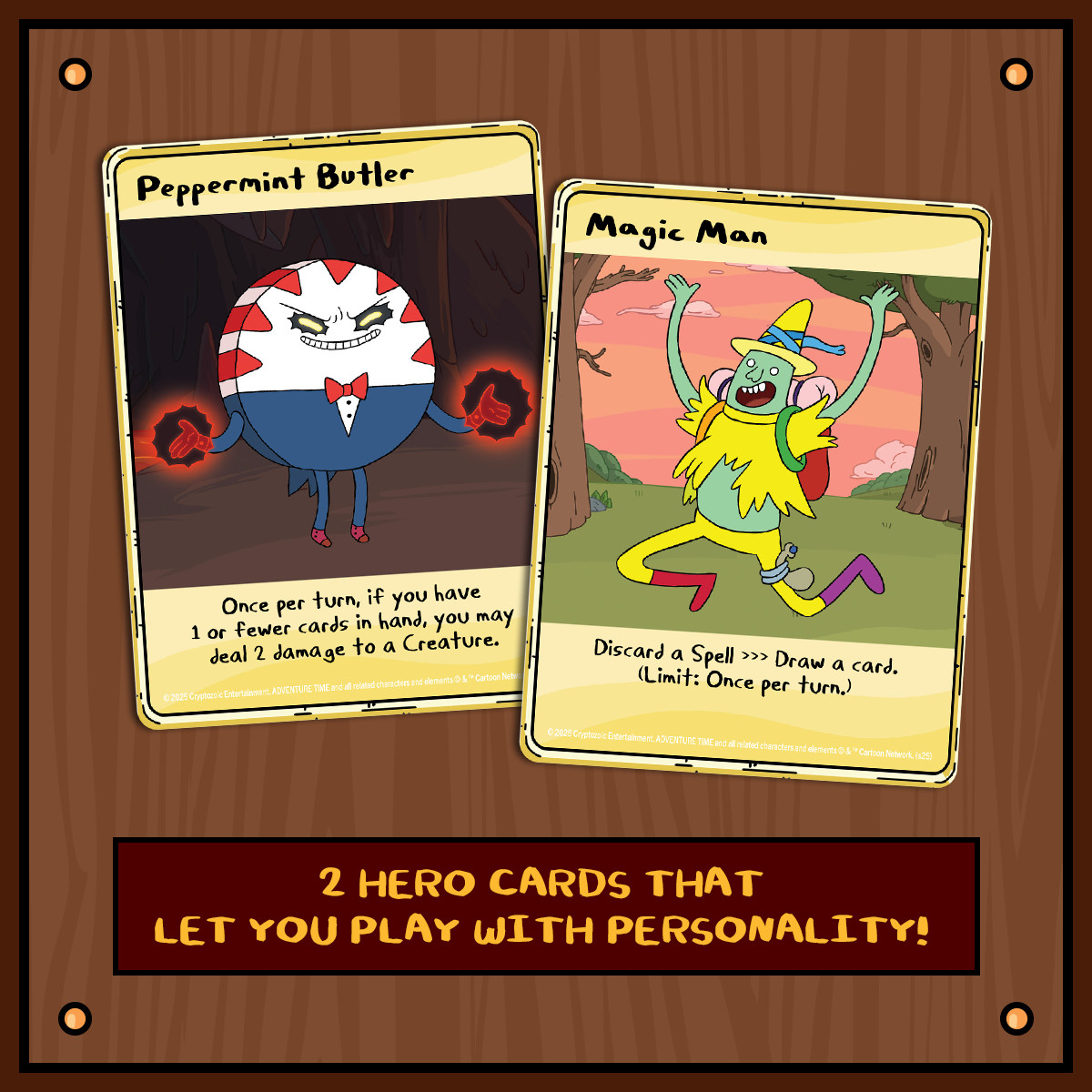 Adventure Time Card Wars Collector’s Pack: Peppermint Butler vs. Magic Man