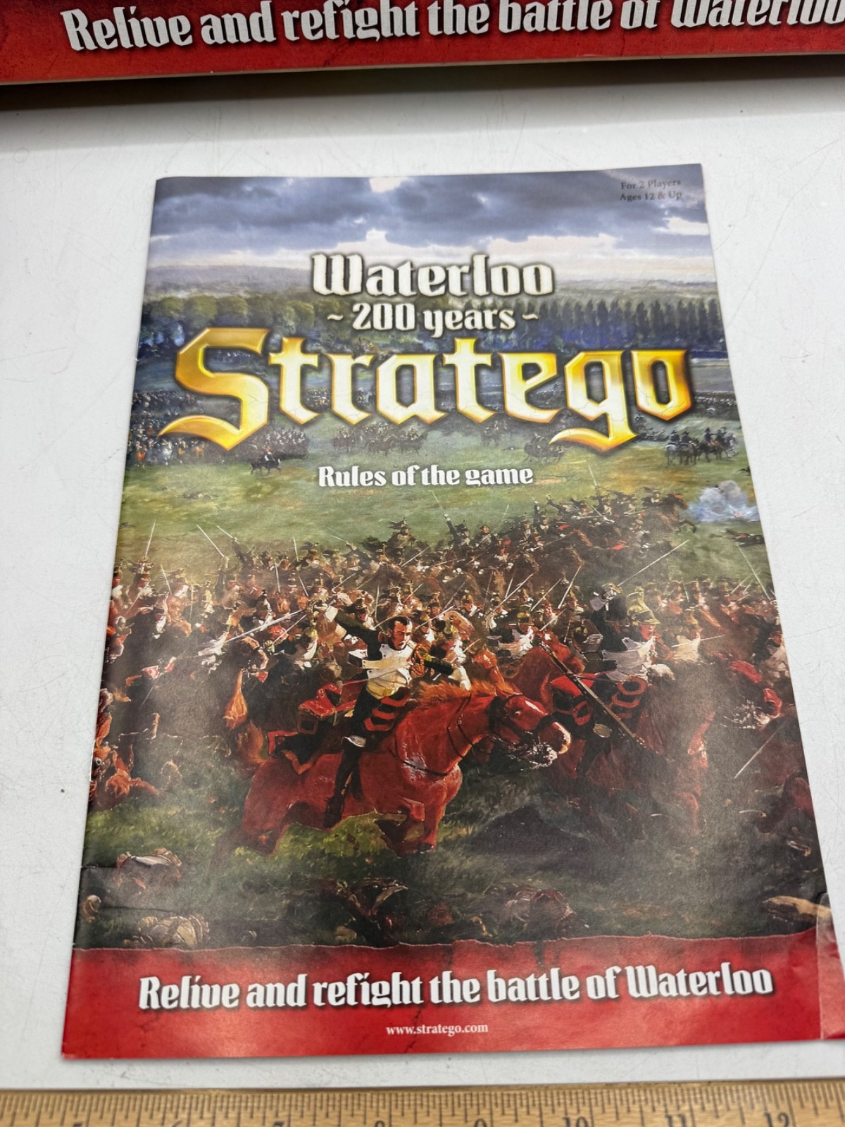 Stratego Waterloo 200 Years Board Game – 100% Complete – Unplayed