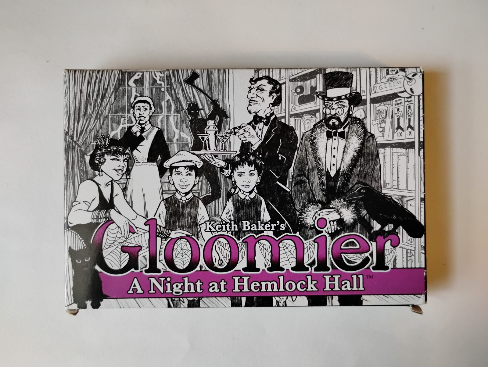 Gloomier: A Night At Hemlock Hall Card Game by Atlas Games ATG1356 – OPEN/USED